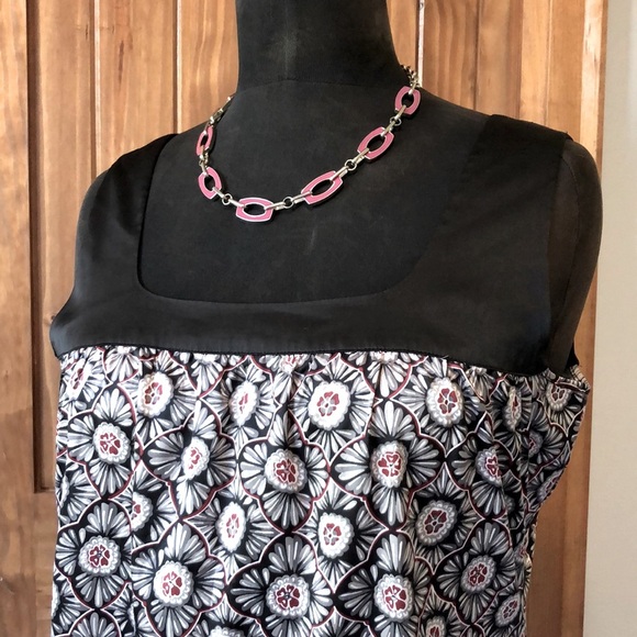 Silky Floral Reitmans Tank Top - Picture 7 of 9
